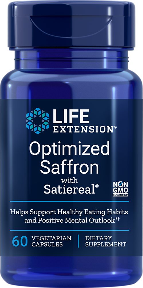 
Optimized Saffron, 60 vegetarian capsules