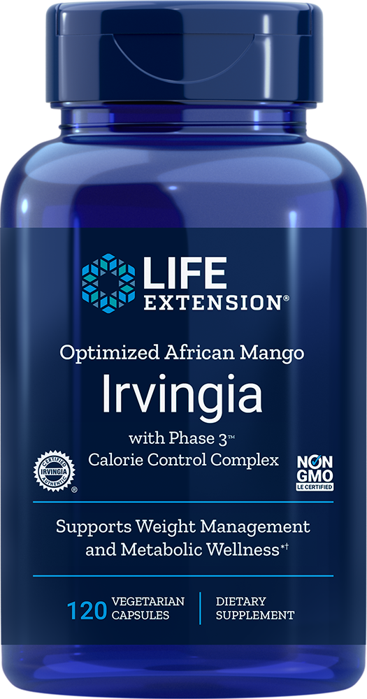 
    Optimized African Mango Irvingia with Phase 3™ Calorie Control Complex , 120 vegetarian capsules