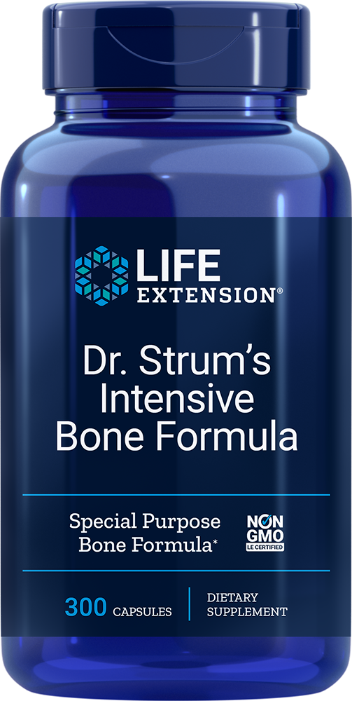 
Dr. Strum’s Intensive Bone Formula, 300 capsules