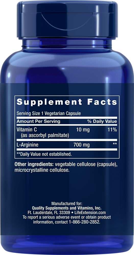 
    L-Arginine Caps, 700 mg, 200 capsules