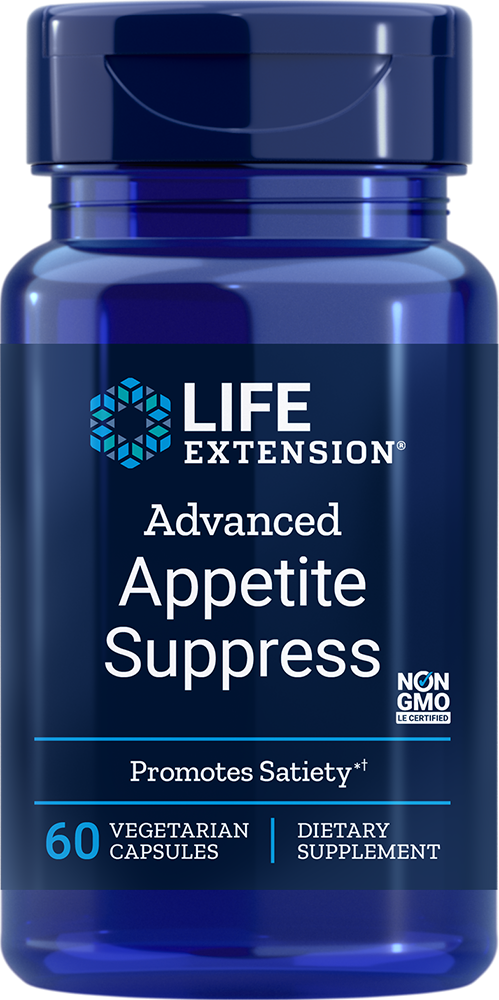 
Advanced Appetite Suppress, 60 vegetarian capsules