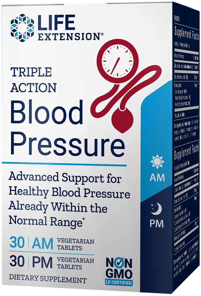 
    Triple Action Blood Pressure, 60 vegetarian tablets