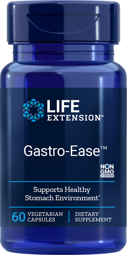 
Gastro-Ease™, 60 vegetarian capsules
