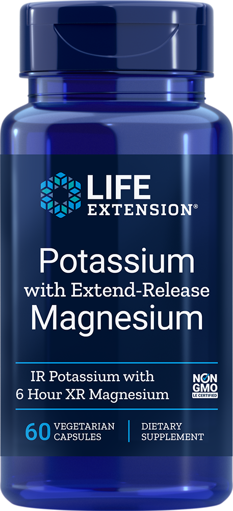 
    Potassium with Extend-Release Magnesium, 60 vegetarian capsules