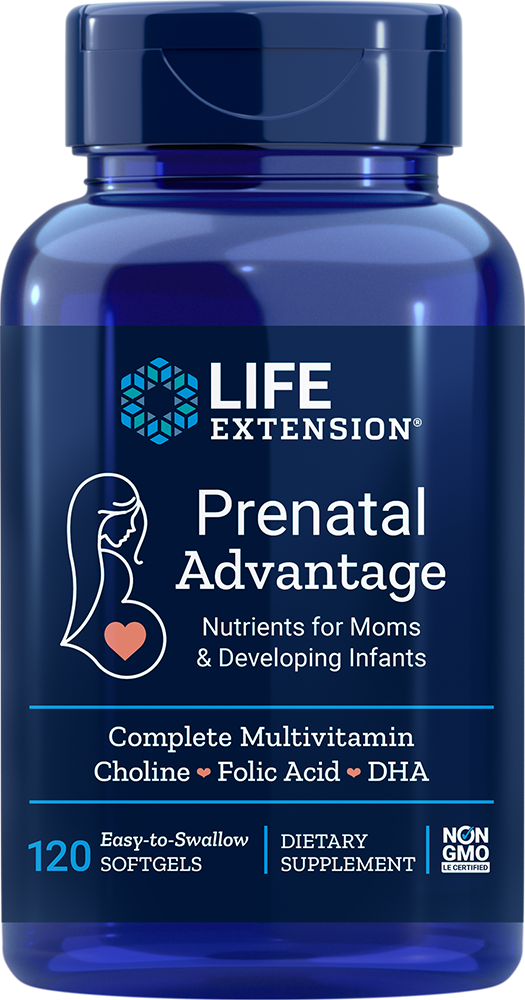 
Prenatal Advantage, 120 easy-to-swallow softgels