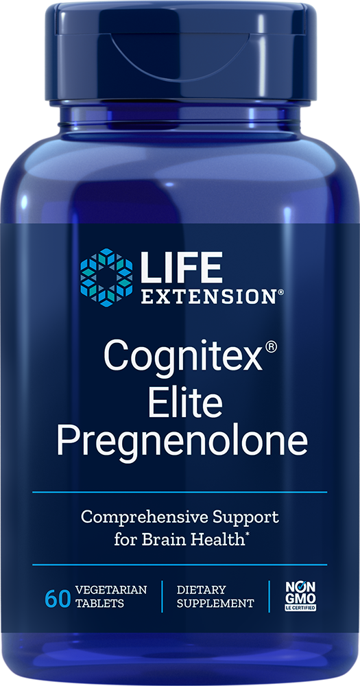 
Cognitex® Elite Pregnenolone, 60 vegetarian tablets